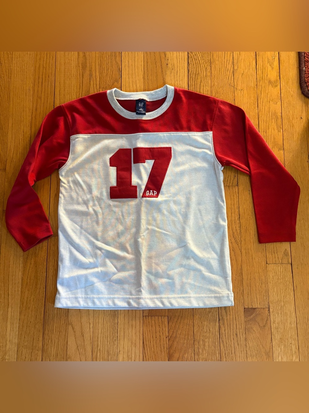NWT Gap Boys Sporty Jersey Pullover Shirt